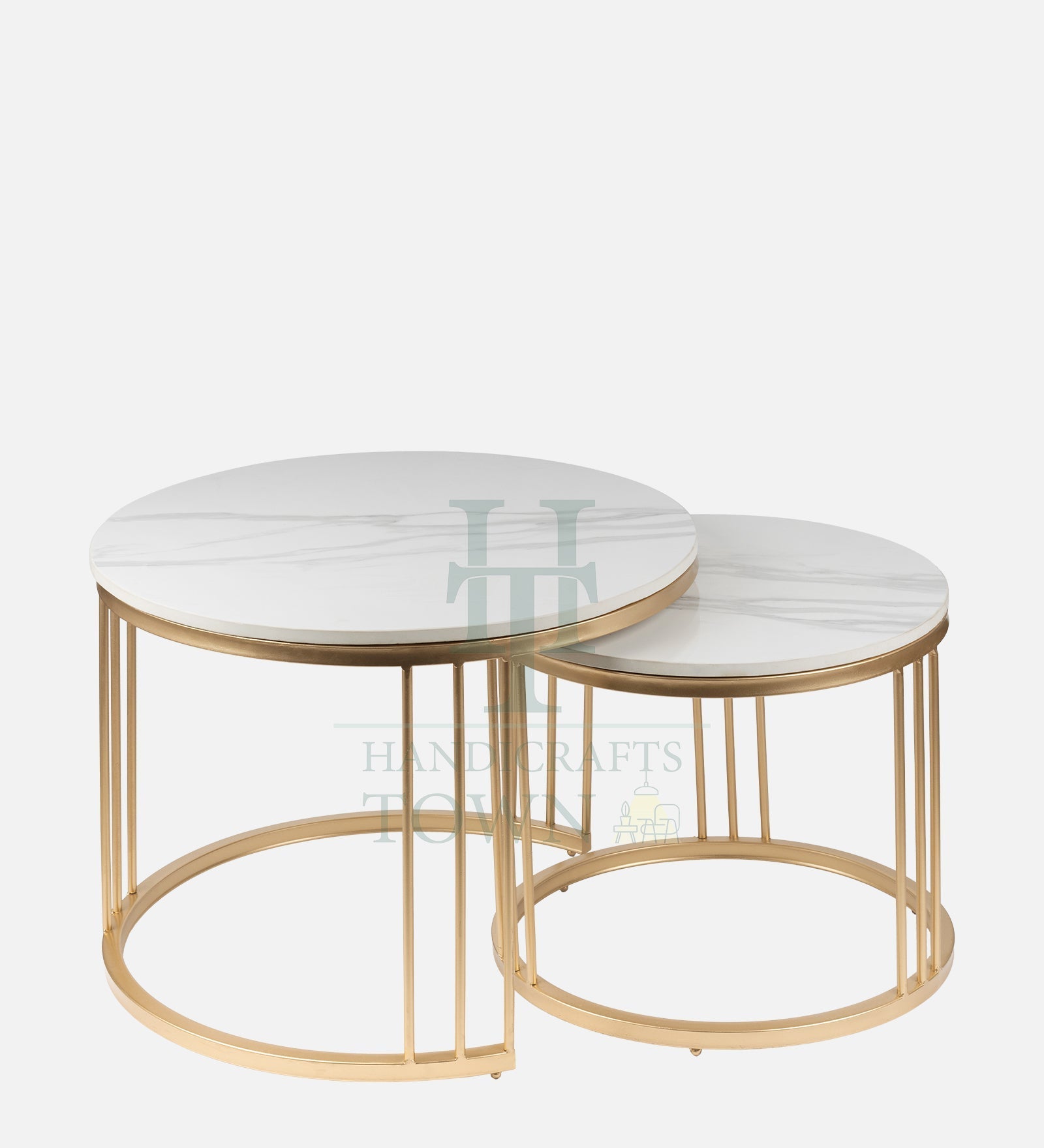 White Marble Nesting Tables