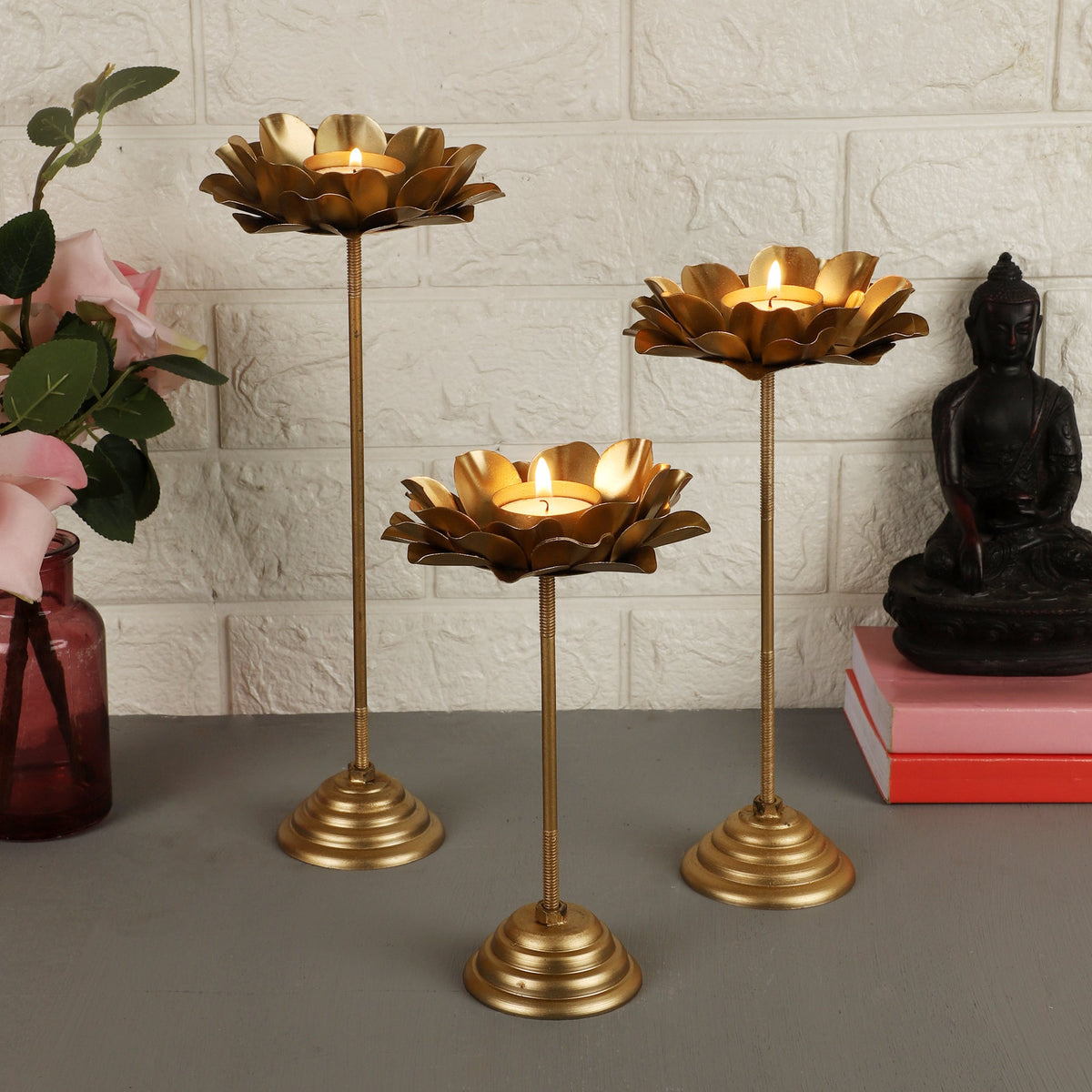 Flower Detachhable Set of 3