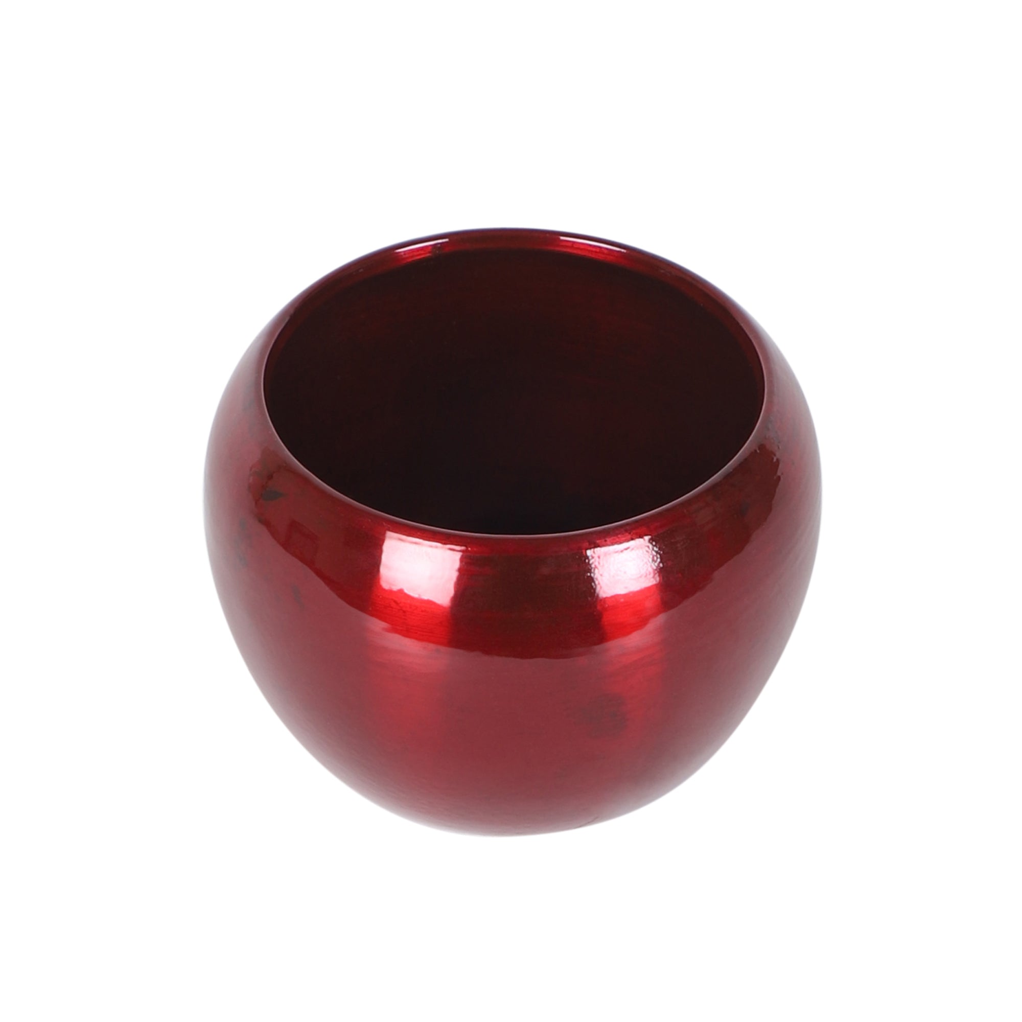 Red Apple Planter Set of 3