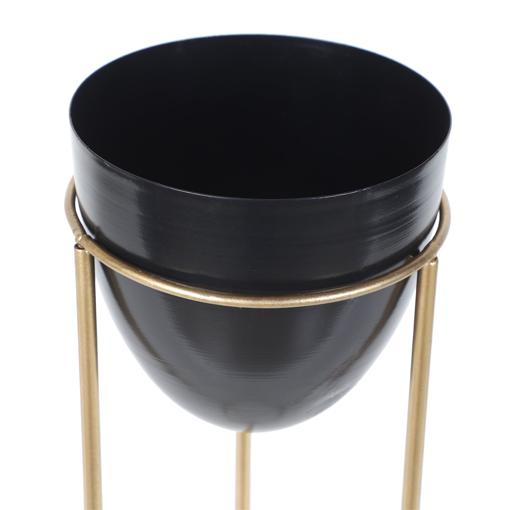 Detachable Black Capsule Floor Planter Set of 3