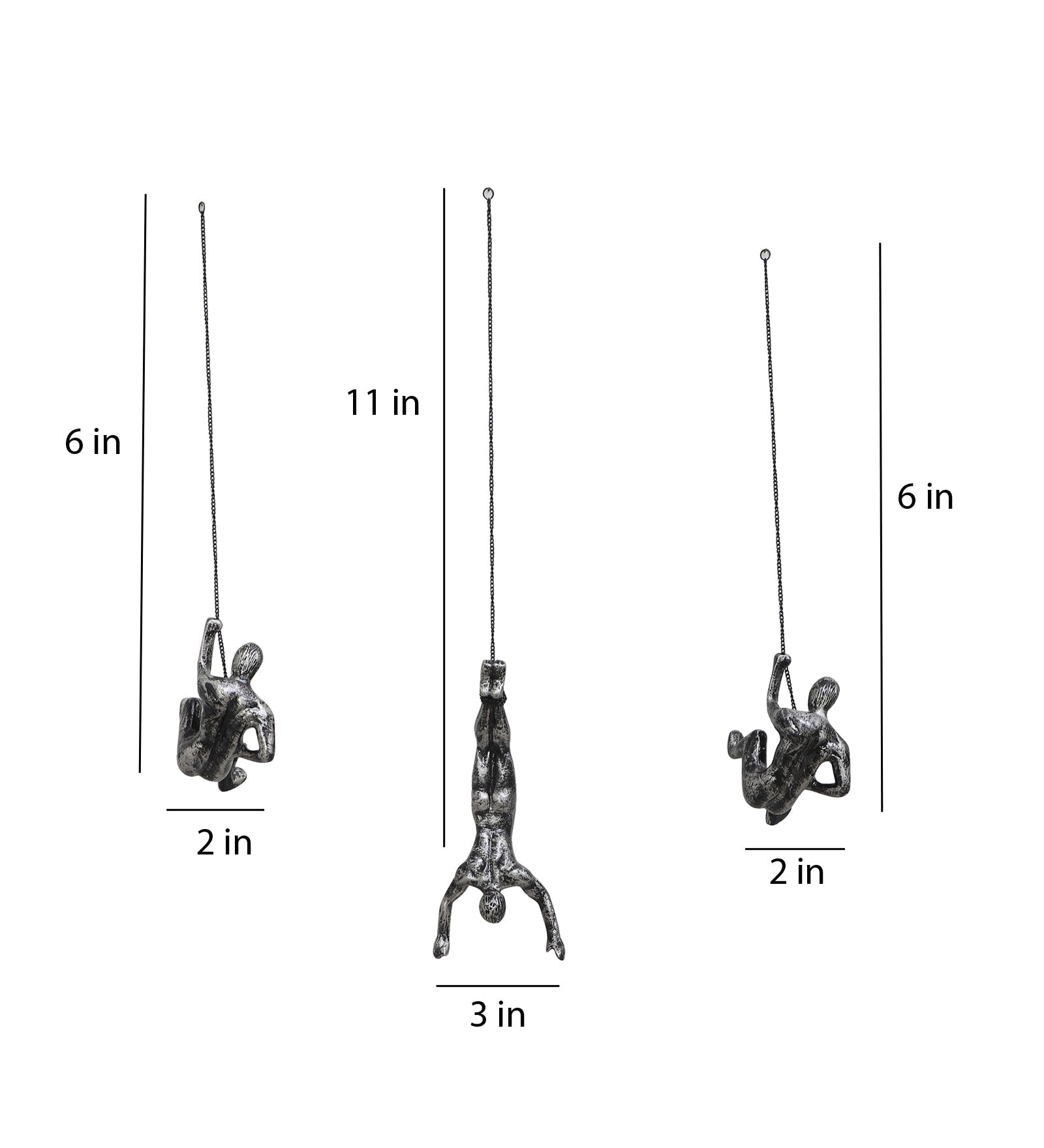Hanging Men With Chain Wall Art