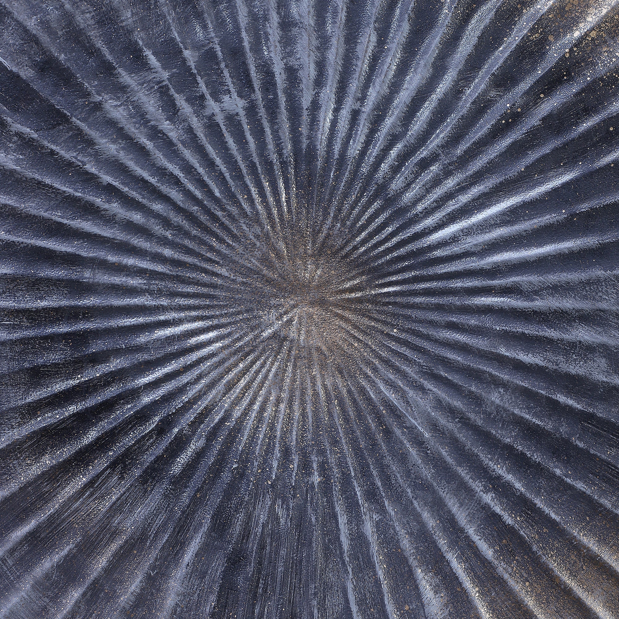Grey & Gold Hammered Wall Decor Set of 3