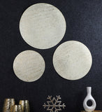 Gold & White Small Hammer Wall Decor Set of 3