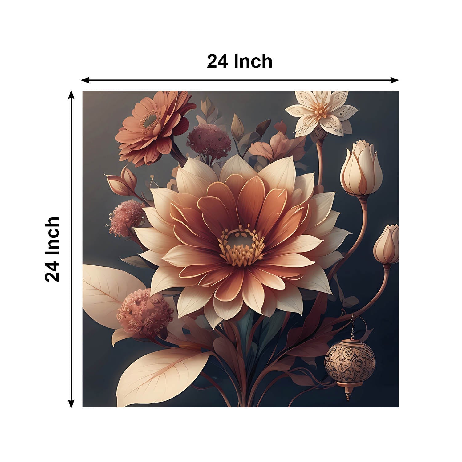 Garden Palette Colorful Flower Decor