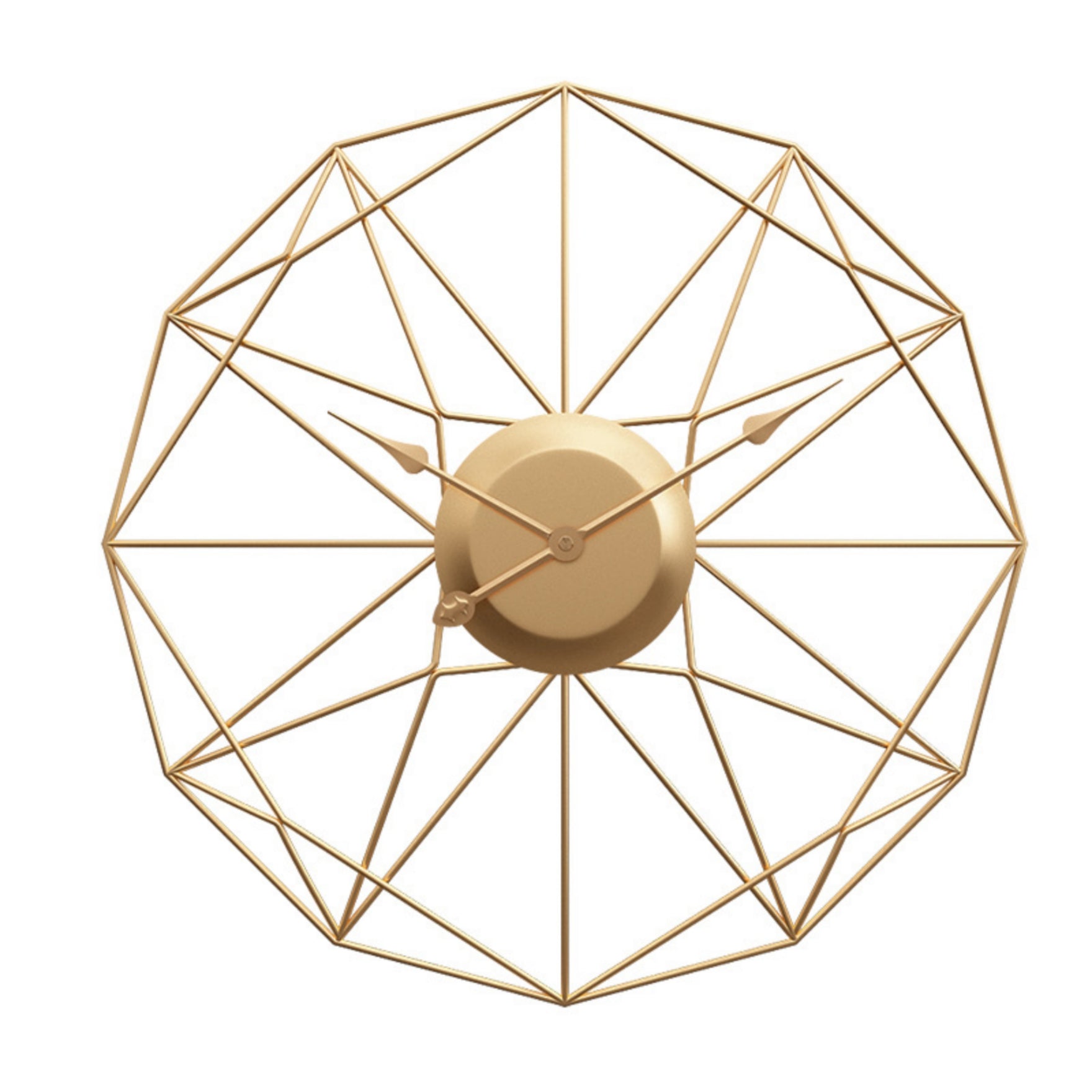 New Line Abstraction Wall Clock