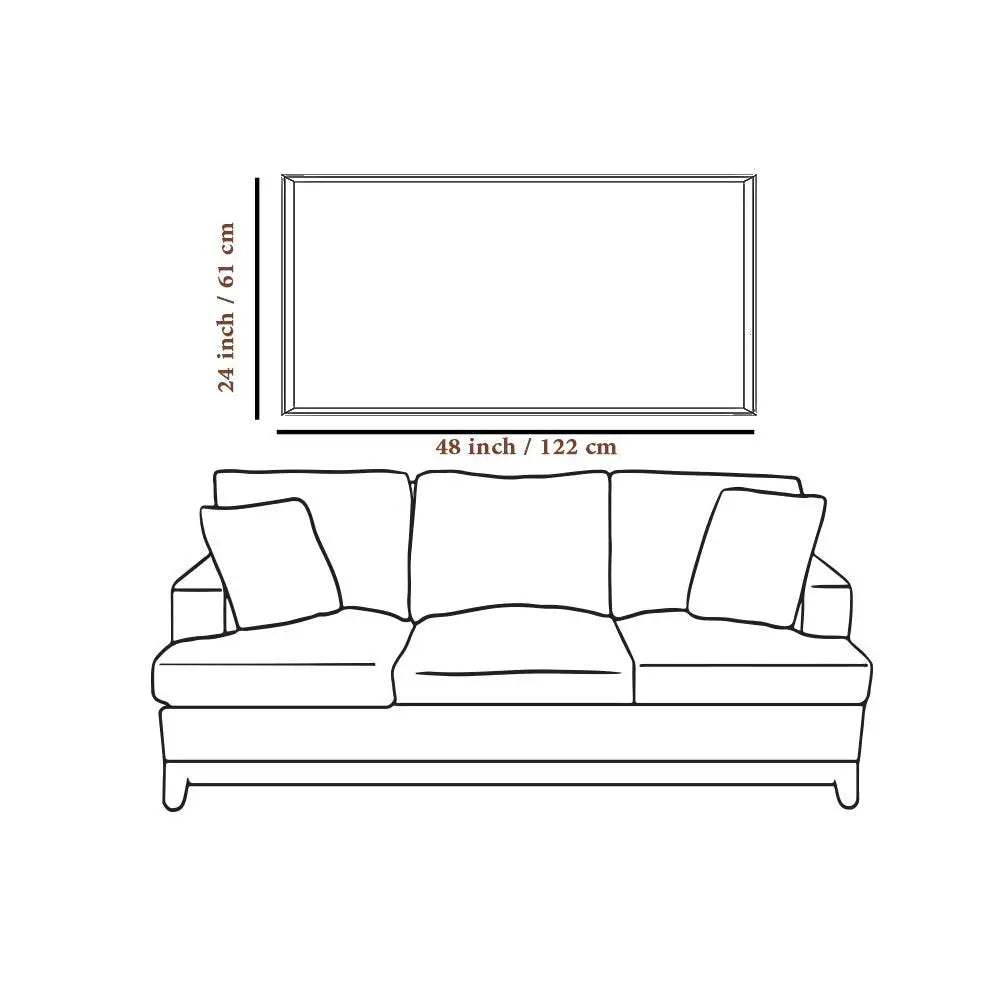 Hail Lord Vishnu Painting for Living Room