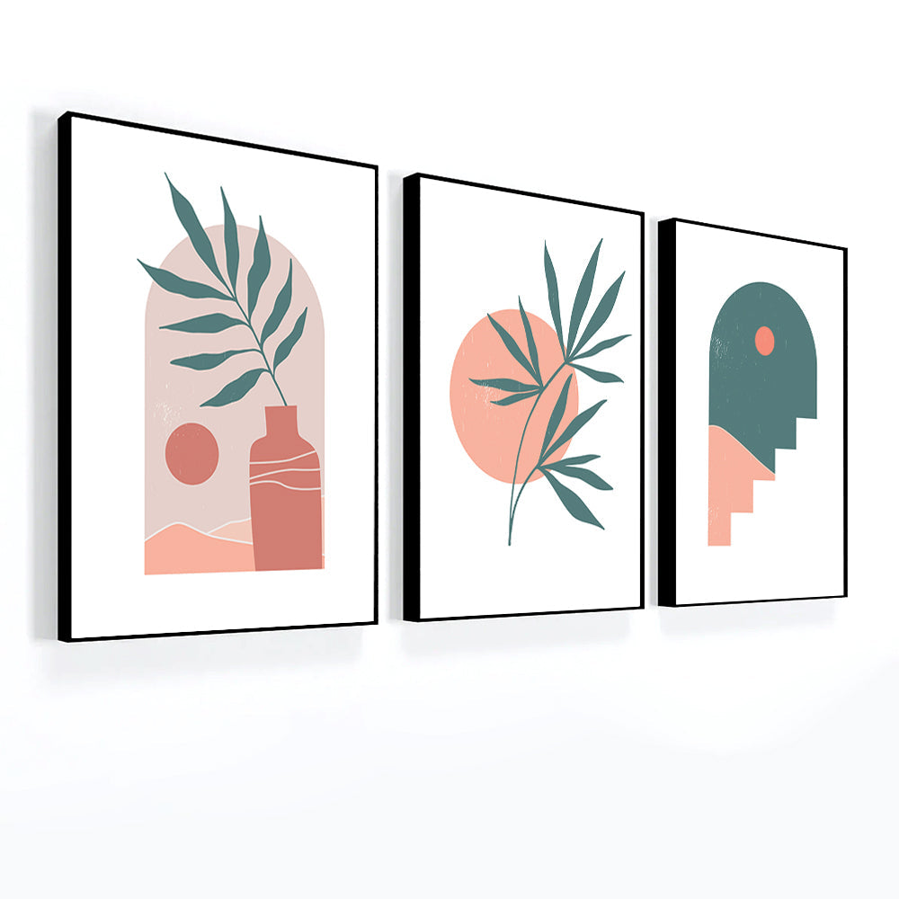 Boho Wall Decor Poster Set of 3