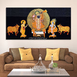 Divine Shrinathji Pichwai Art Canvas wall Painting