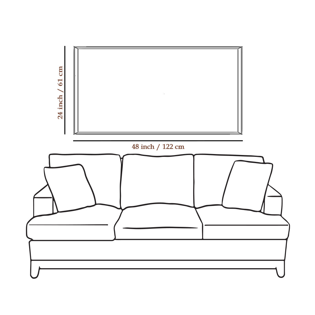 Modern Buddha Canvas Painting
