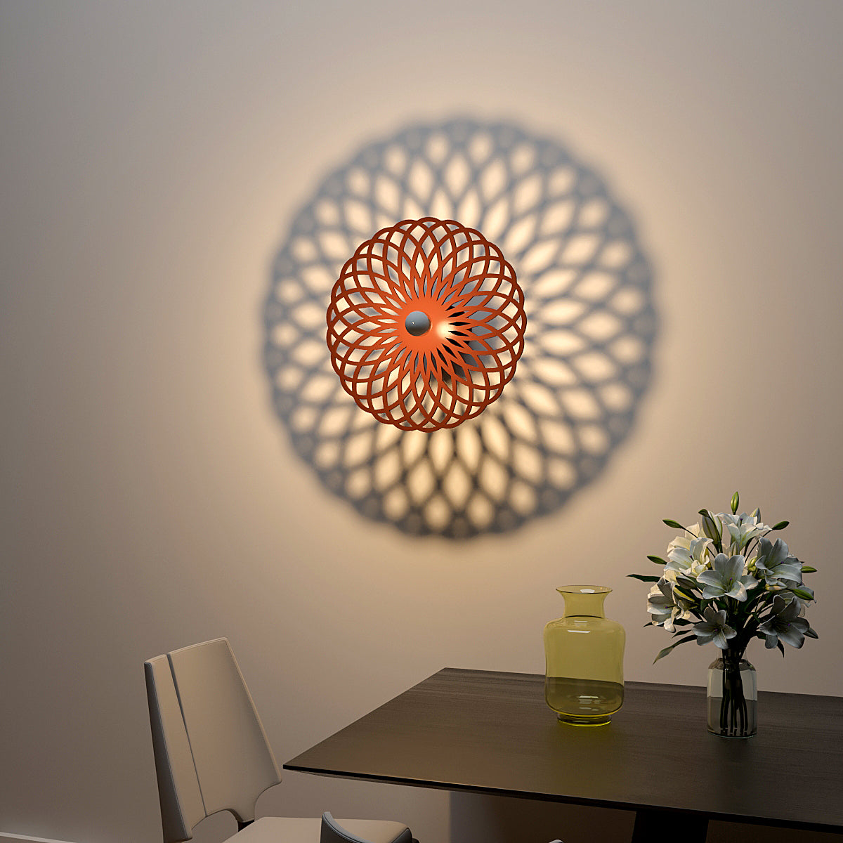 Geometric Circle creative Shadow Lamp