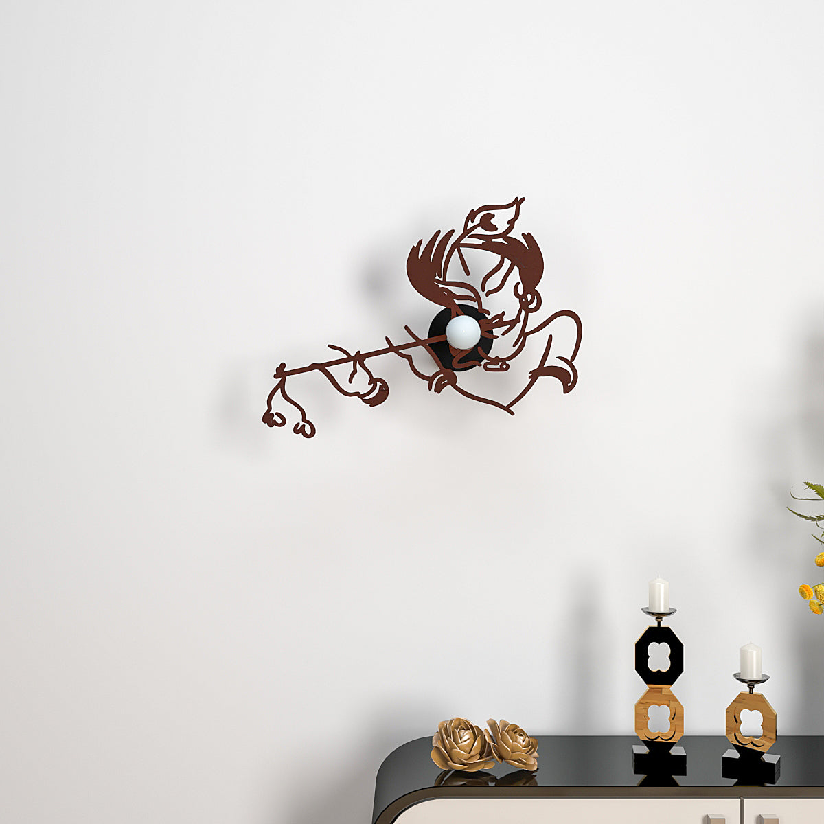 Lord Krishna Creative Shadow lamp