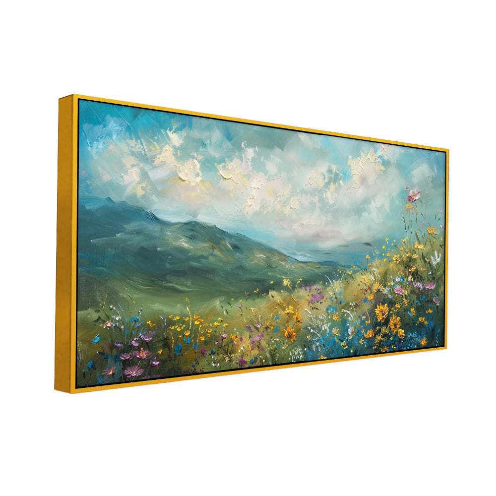Modern Abstract Nature Floral Canvas Wall Painting