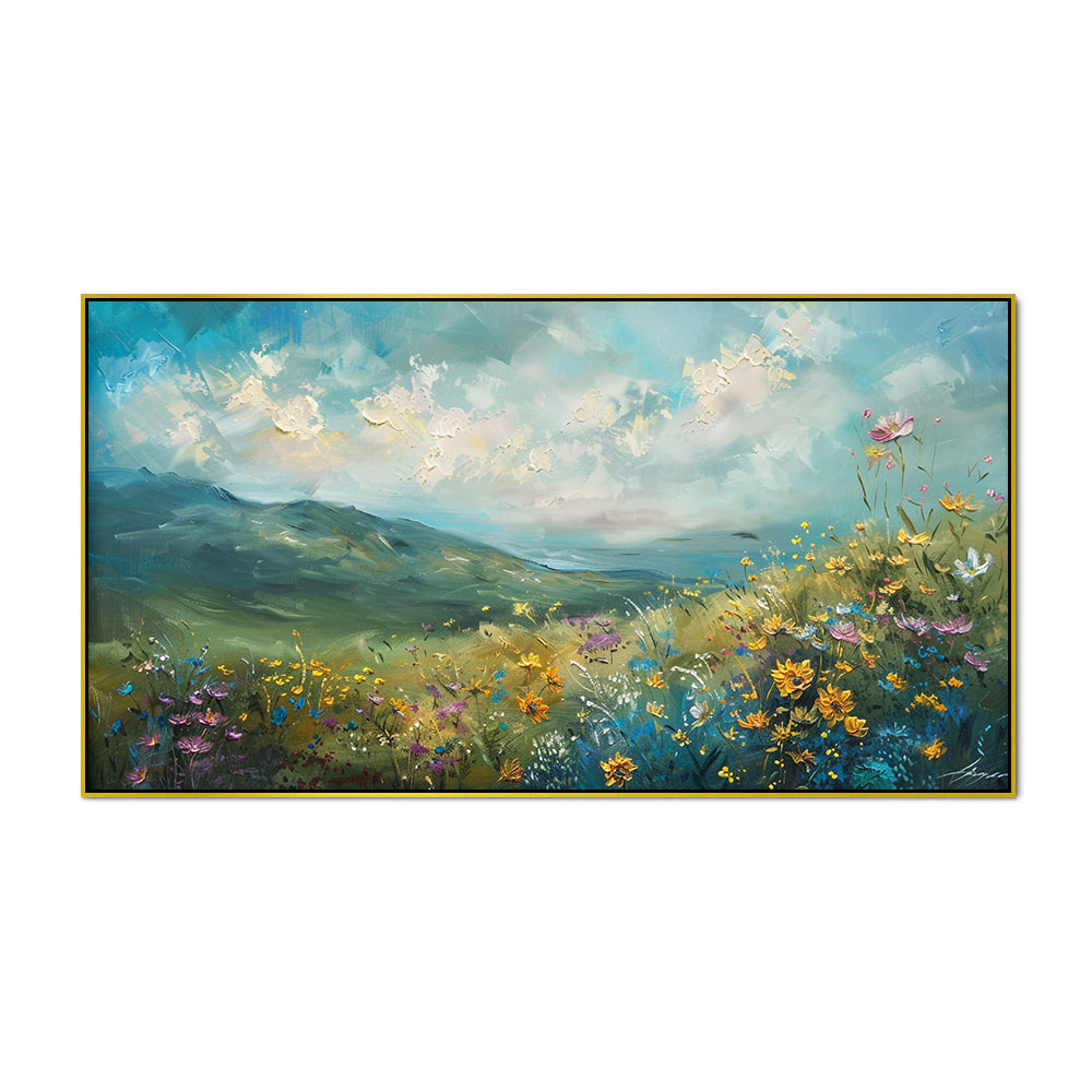 Modern Abstract Nature Floral Canvas Wall Painting