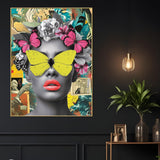 Saviour Of Gotham Cotton Canvas Wall Painting
