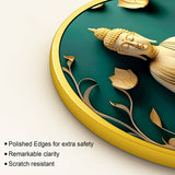 Peaceful Spiritual Gautam Buddha Home Décor Round Wall Painting