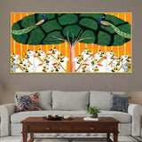 Sacred Cow Pichwai Art Canvas Wall Painting