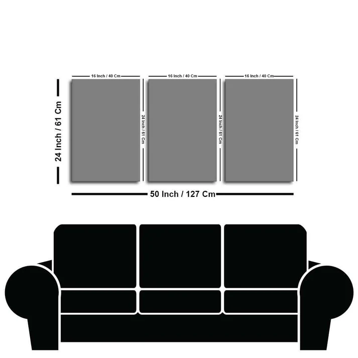 Boho Art Home Decoration Wall Minimalist Set Of 3