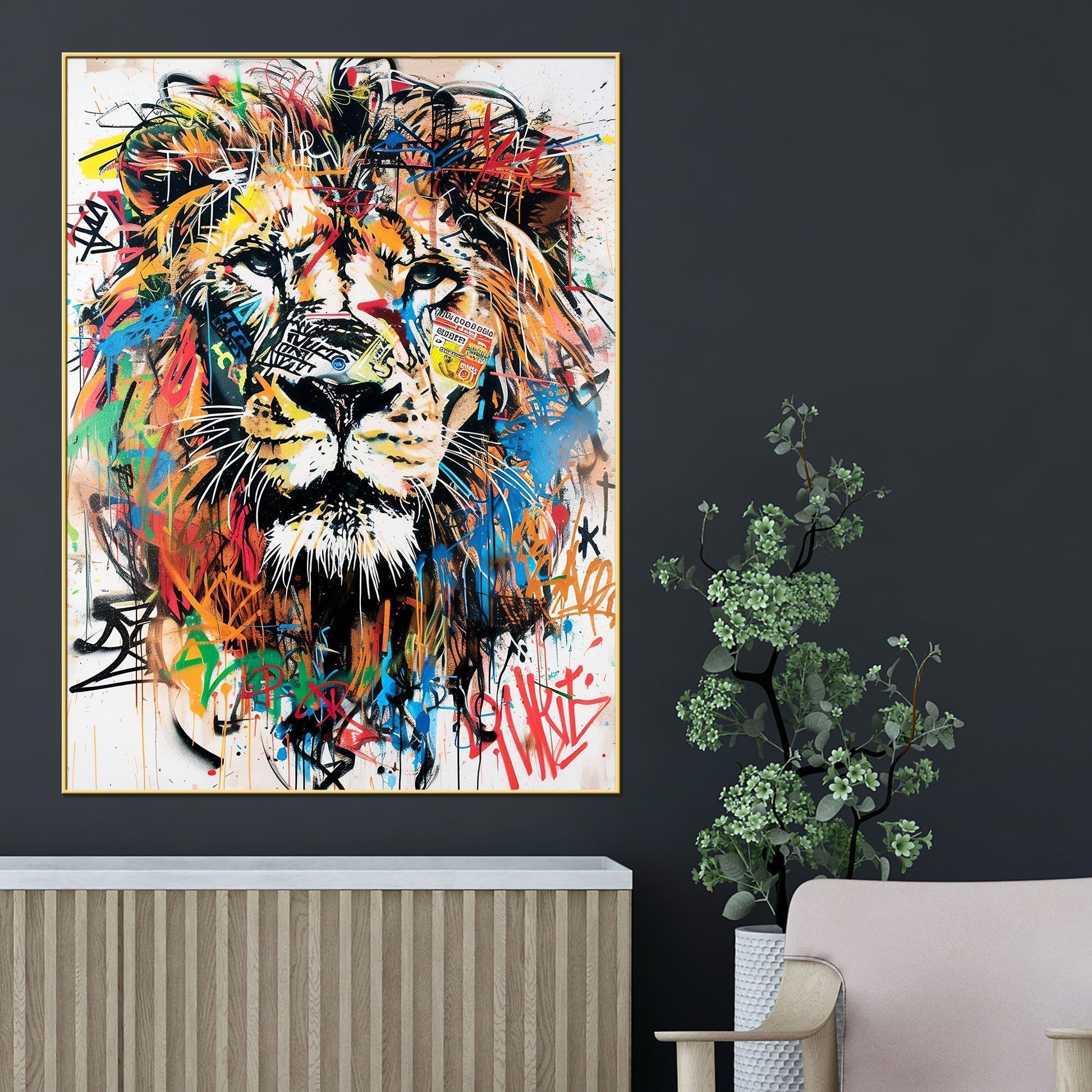 Scheffler Of 100 Weeks Cotton Canvas Wall Painting