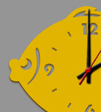 Fish Design MDF Modern Analog Wall Clock